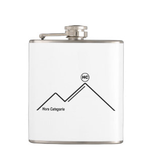 Hors Categorie Mountain Climb Cycling Hip Flask
