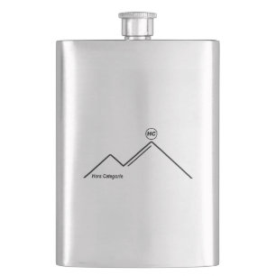 Hors Categorie Mountain Climb Cycling Hip Flask