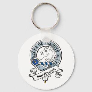 Horsburgh Clan Badge Key Ring