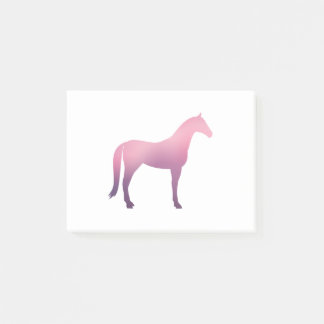 Horse - 2 - Pink Post-it Notes