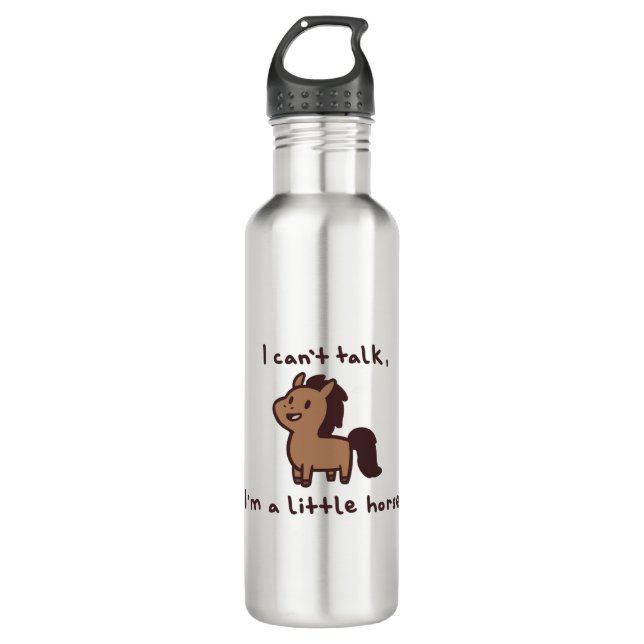 horse 710 ml water bottle (Front)