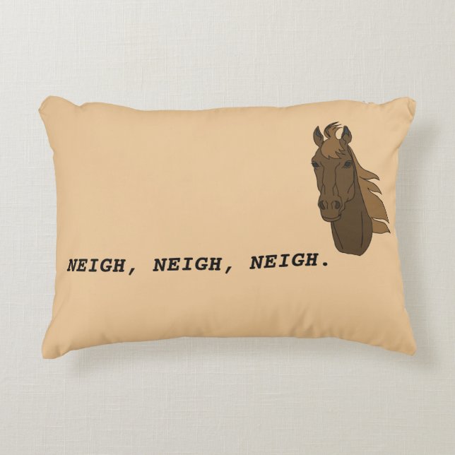 Horse Accent Pillow (Front)