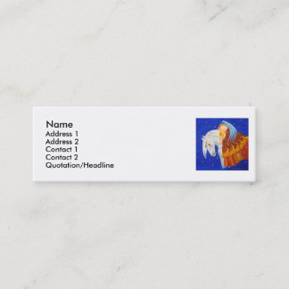 Horse and Angel Mini Business Card