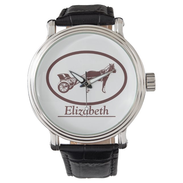 Horse and Buggy Logo Watch (Front)