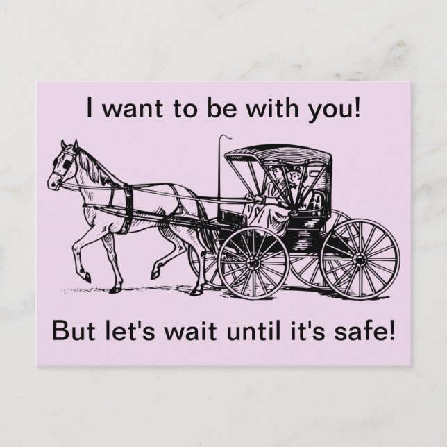 Horse and Buggy Postcard (Front)