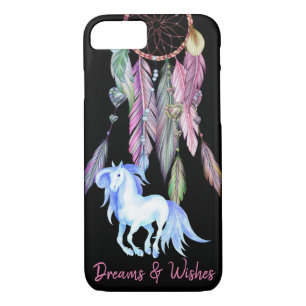 Horse and Dreamcatcher ~ Dreams & Wishes BOHO iPhone 8/7 Case