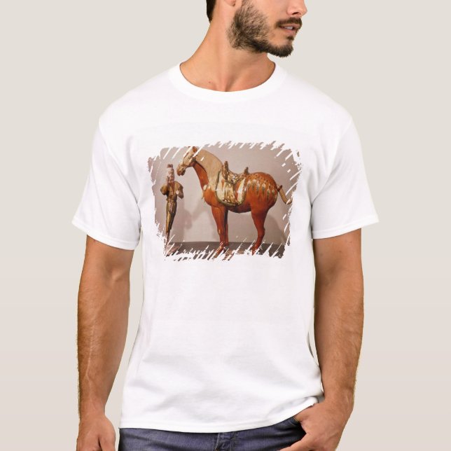 Horse and groom, Tang Dynasty T-Shirt (Front)