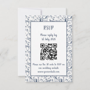 Horse and hound - RSVP card