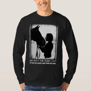 Horse And Into The Barn I Go To Lose My Mind T-Shirt