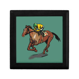 Horse and Jockey Gift Box