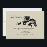 Horse and Jockey Invitation<br><div class="desc">Your party will be "off and running" with this Horse and Jockey invitation. The card is easy to customise with your wording, font, font colour and choice of six paper types. Not exactly what you're looking for? All our products can be custom designed to meet your needs at no extra...</div>