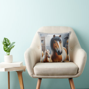Horse and Pony0 Cushion
