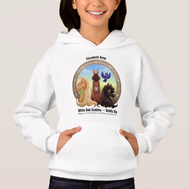 Horse and Pony Illustration (Front)