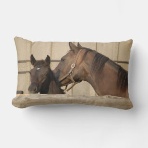 Horse and Pony Lumbar Cushion
