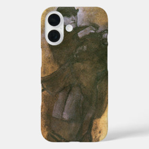 Horse and Rider by Edgar Degas, Vintage Study Art iPhone 16 Case