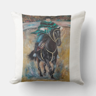 Horse and Rider Cushion