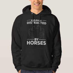 Horse Animal Horse Rider Equestrian Horse Hoodie