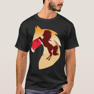 horse animal lover tv series riding  T-Shirt