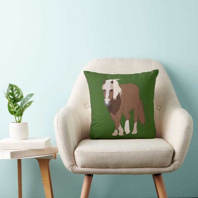 Horse Animal Wildlife Horse Cushion (Chair)