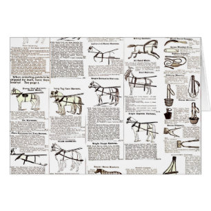 Horse Antique Advertising Newspaper Art