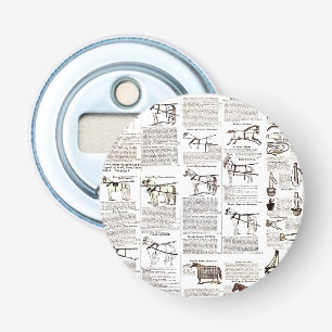 Horse Antique Advertising Newspaper Art Bottle Opener