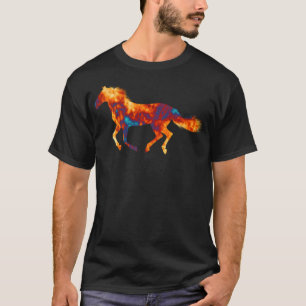 horse appaloosa show jumping T-Shirt