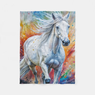 Horse Art Fleece Blanket