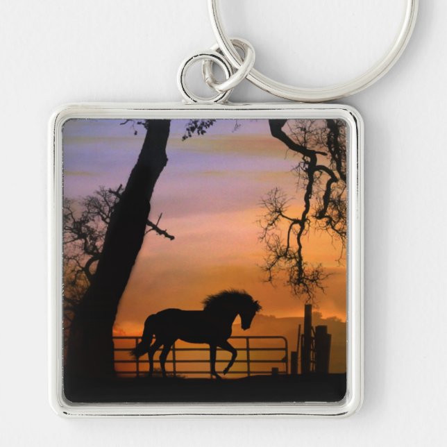 Horse Art Keychain (Front)