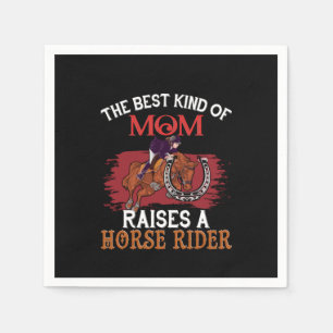 Horse Art The Best Kind Of Mum Napkin