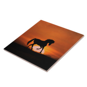 Horse Art Tile