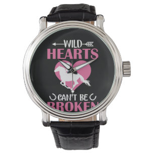 Horse Art Wild Hearts Can't Be Broken Watch