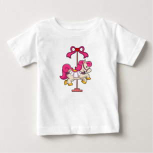 Horse as Carousel horse.PNG Baby T-Shirt
