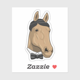 Horse as Gentleman with Bow tie