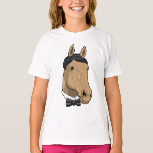 Horse as Gentleman with Bow tie T-Shirt