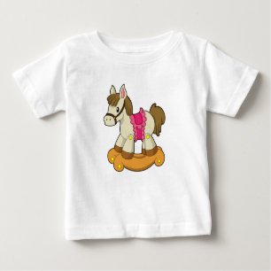 Horse as Rocking horse.PNG Baby T-Shirt