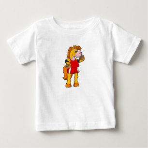 Horse as Runner Baby T-Shirt