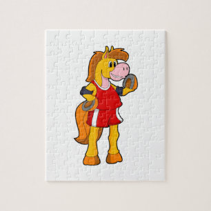 Horse as Runner Jigsaw Puzzle