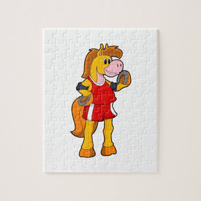Horse as Runner Jigsaw Puzzle (Vertical)