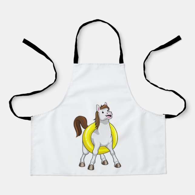 Horse as Swimmer with Lifebouy Apron (Front)