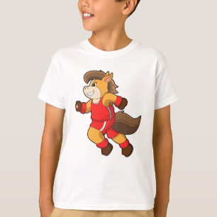 Horse at Running T-Shirt