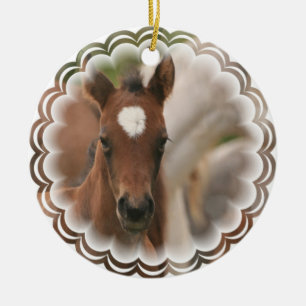 Horse Baby Ornament