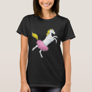 Horse Ballerina Ballet Dance T-Shirt