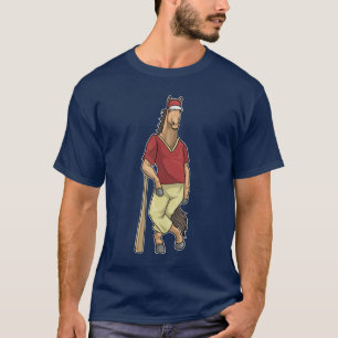 Horse Baseball Baseball bat T-Shirt