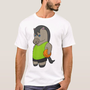 Horse Basketball player Basketball T-Shirt