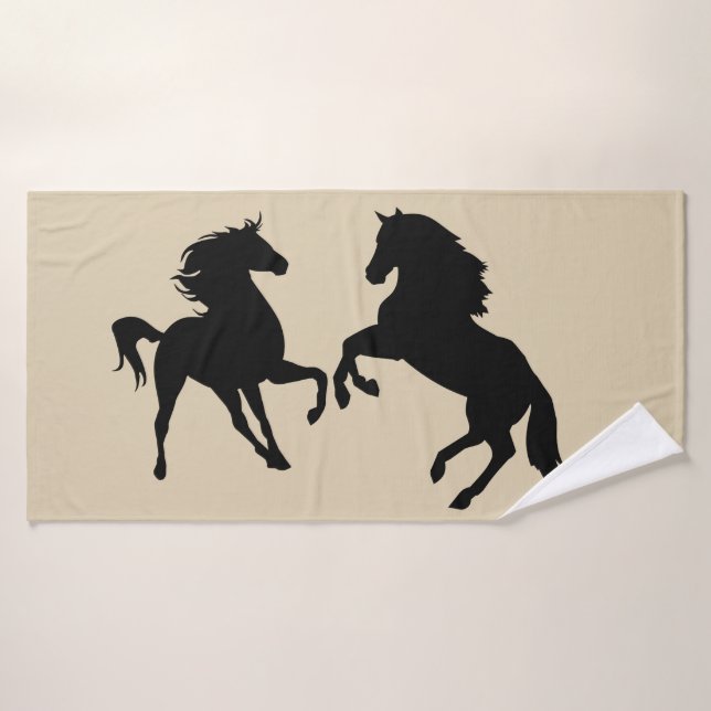 Horse Bath Towel - Choose Colour (Bath Towel)