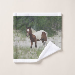 Horse bath towel set
