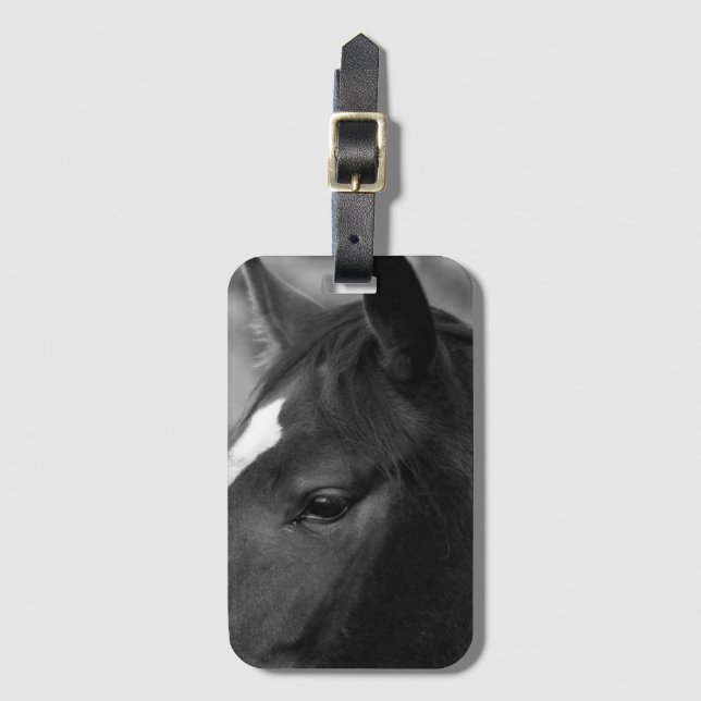 Horse bc ltcna luggage tag (Front Vertical)