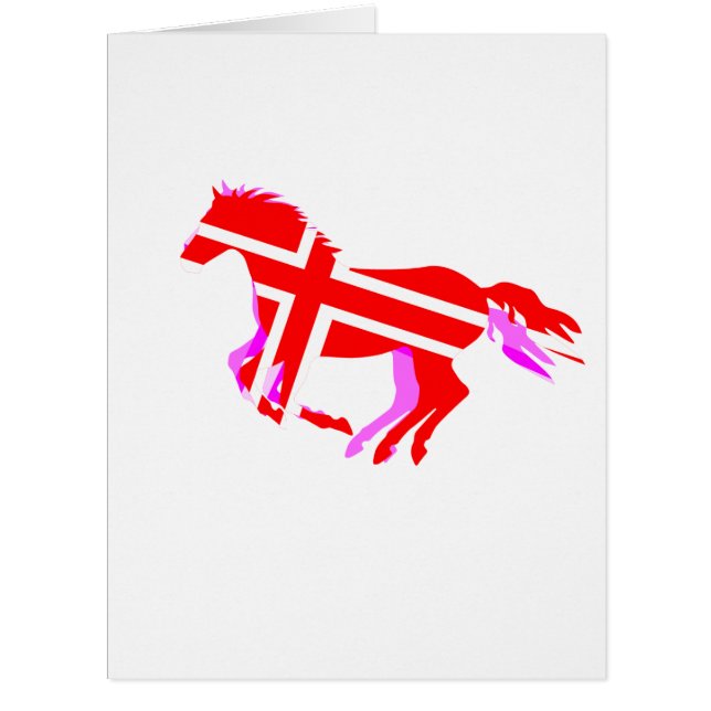 Horse Big card (Front)