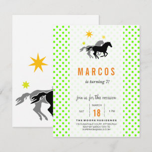 Horse Birthday Invitations