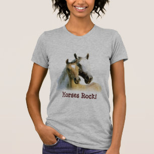 Horse Buddies Ladies T-Shirt